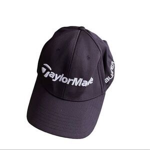 Taylormade adjustable golf hat in black, excellent condition,